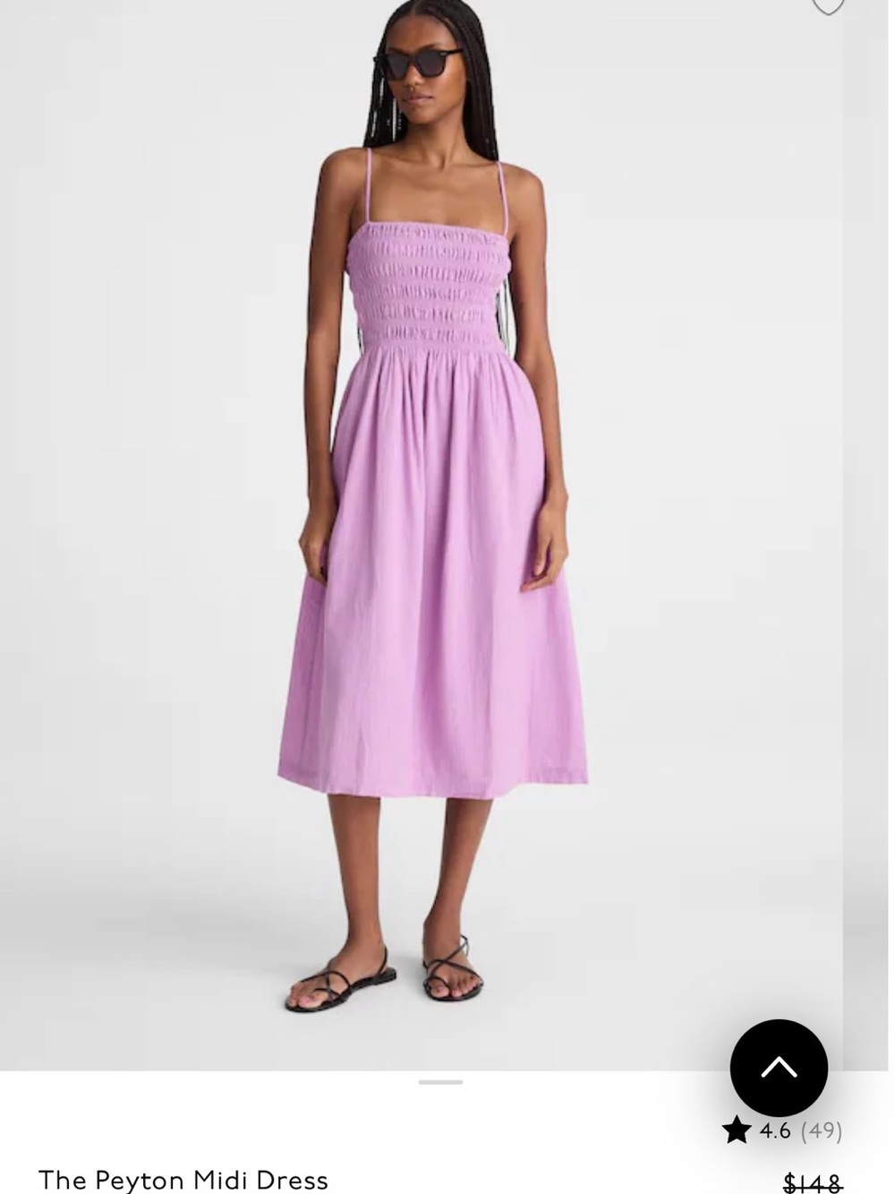 🔴 Madewell 100% Cotton Peyton Midi Dress